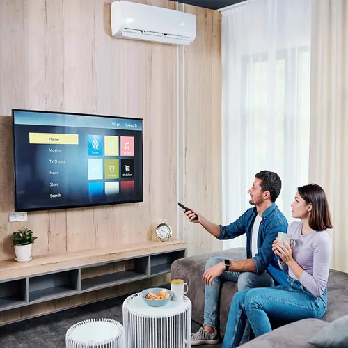Vista 2 de Mounting Dream Soporte giratorio e inclinable para TV con certificación UL para la mayoría de televisores de 13 a 42 pulgadas, soporte de pared