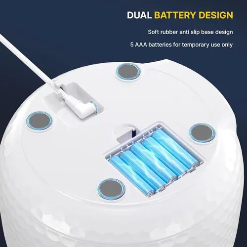 Vista 8 de Fuente de agua automática para gatos, fuente de agua para mascotas de 62 oz/1.8 L con bomba ultra silenciosa, fuente pequeña para gatos con dos