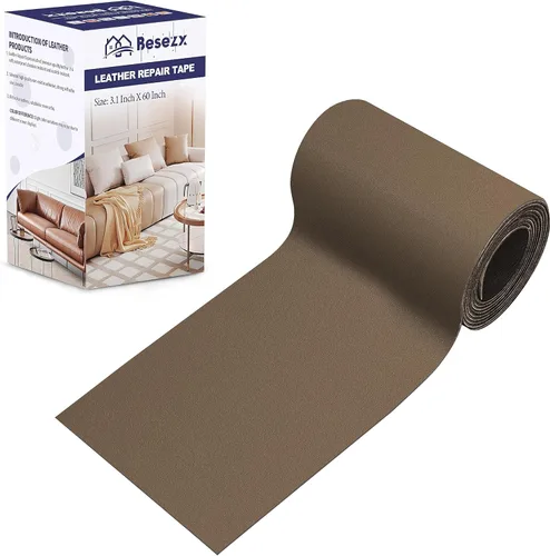Vista 54 de Kit de cinta para reparación de cuero, parche autoadhesivo para muebles, sofá, asientos de automóvil, silla de oficina, kit de reparación de vinilo