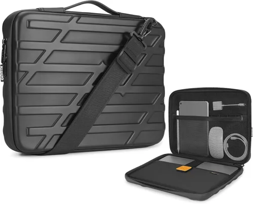 Vista 7 de NIDOO - Funda de transporte para laptop de 14 pulgadas, a prueba de golpes, mango rígido para MacBook Pro M5 Max/13 13.6 pulgadas MacBook Air M5