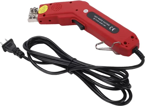 Vista 8 de Yechiry Electric Hot Knife Rope Cutter, Fabric Cutting Tool Kit, Pro Heat Cutter 150W Heat Sealer, Ideal for Sponge, Cloth, Board & Webbing