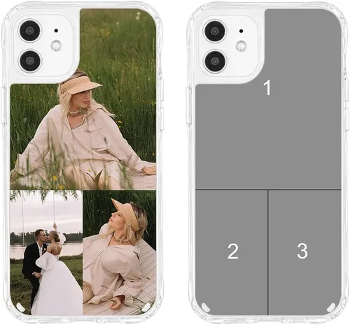 Vista 190 de Funda de teléfono personalizada para Apple iPhone 8 Plus iPhone 7 Plus, personalizada con foto, imagen, texto, imagen, diseño de imagen