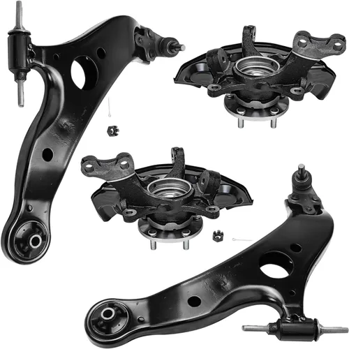 Vista 108 de Detroit Axle - Kit de brazos de control delantero para Acura 2004-2008 TSX 2003-2007 Honda Accord, 2 ensamblajes de brazos de control inferiores 2