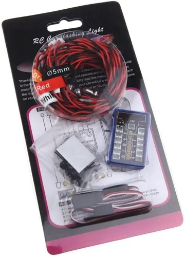 Vista 5 de 12 luces LED parpadeantes GoolRC Highlight sistema para coches RC