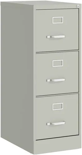 Vista 4 de UrbanPro Archivador vertical de metal negro con 3 cajones de 40.19 pulgadas, con cerradura, premontado, tamaño carta estacionaria para el hogar
