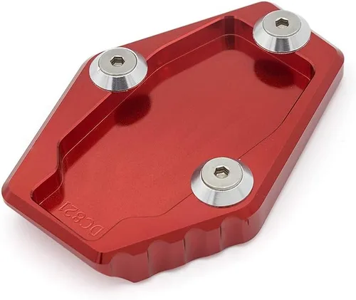 Vista 36 de Krace Soporte lateral para motocicleta, placa de ampliación de pie lateral, almohadilla de extensión para Yamaha YZF R1 2009-2016