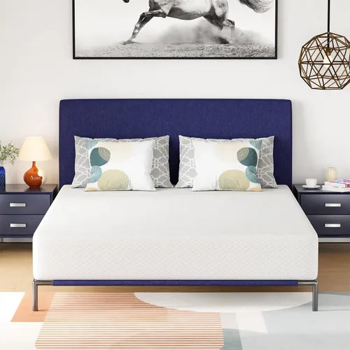 Vista 28 de PayLessHere Colchón de espuma viscoelástica con gel Twin de 5 pulgadas sin fibra de vidrio/Certificado CertiPUR-US/Cama en una caja/Sueño fresco