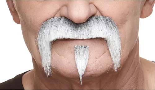 Vista 48 de Mustaches Self-Adhesive Stick On Fake Handlebar for Adults Negro