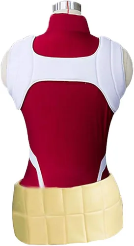 Vista 3 de NIXU Disfraz de anime YAOYOROZU MOMO Cosplay Uniforme