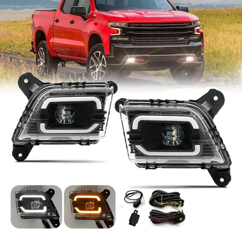 Vista 19 de Fog Lights Compatible With 2013 2014 2015 Ford Explorer Front Bumper Driving Lamp Assembly Clear Lens