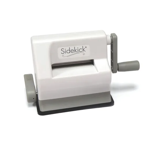 Vista 4 de Sizzix Sidekick Kit de inicio 661770 - Máquina portátil manual de troquelado y estampado para manualidades, álbumes de recortes y fabricación