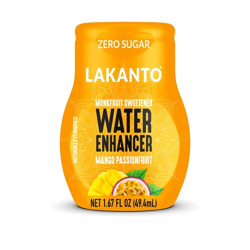 Vista 10 de Lakanto Potenciador de agua sin azúcar, endulzado con edulcorante de fruta de monje y eritritol, hidratación líquida H2O para llevar, cero azúcar
