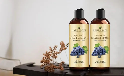 Vista 6 de Handcraft Blends - Aceite de semilla de uva - 8 onzas líquidas