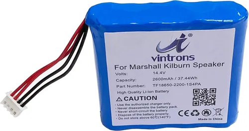 Vista 3 de Reemplazo de batería TF18650-2200-1S4PA para altavoz Marshall Kilburn