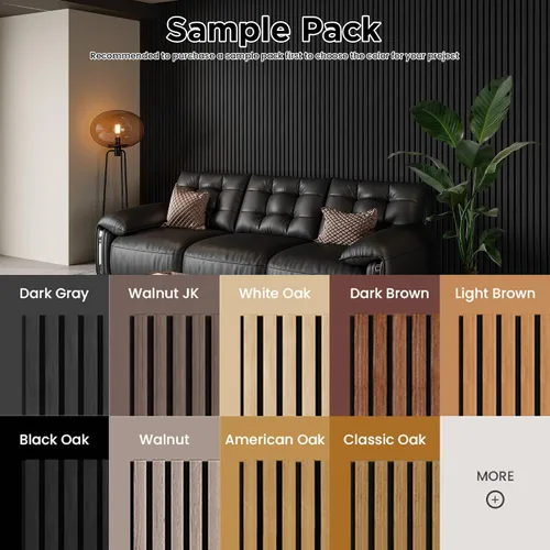Vista 3 de SMARTSTANDARD Paneles acústicos de listones de madera, luz