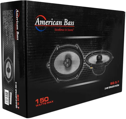 Vista 8 de American Bass Altavoces de rango completo SQ de 5.7", 150, par