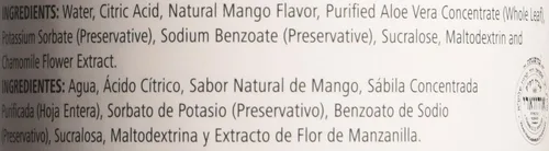 Vista 6 de Concentrado de sábila Herbalife, sabor a mango, 16 oz