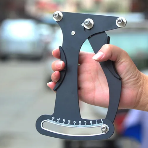 Vista 4 de Herramienta medidor de tensión de radios para bicicleta, aleación de aluminio con tensiómetro de medidor, ajuste de llanta de alambre para bicicleta