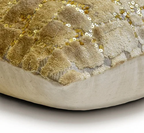 Vista 109 de The HomeCentric Fundas de almohada lumbares doradas de 12 x 14 pulgadas (11.8 x 13.8 in), de piel sintética, con diseño de animales, estilo moderno