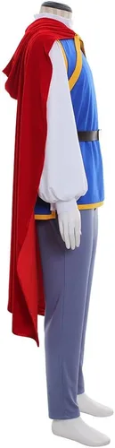 Vista 2 de CosplayDiy Traje de hombre para cosplay de príncipe de cuentos de hadas