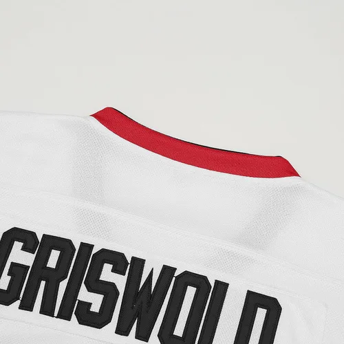 Vista 2 de SHRIJAN Griswold Hockey Jersey #00 Christrmas Movie - Camisetas de hockey para hombre, números y letras cosidos, S-XXXL