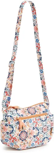 Vista 2 de Vera Bradley Bolso cruzado de algodón para mujer