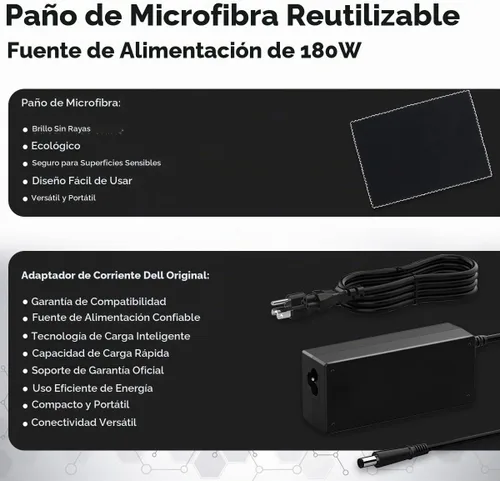 Vista 4 de Dell Pro Smart Dock SD25 Paquete - 10Gbps, 3 Años de Garantía, Soporta Monitores Duales/Triples y Pantallas 4K con Fuente de Alimentación de 180W