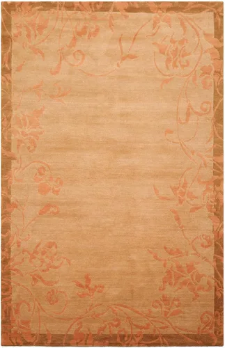 Vista 3 de Alfombra tibetana anudada a mano de arce Tufenkian de 5'6"x8'6