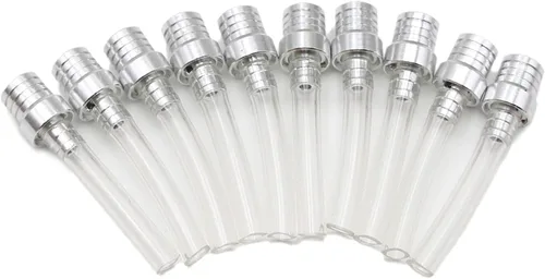 Vista 15 de PRO BAT Paquete de 10 Tapas de combustible CNC para motocicleta, respiradero de doble vía, tubo de ventilación, tapa de combustible, tubo