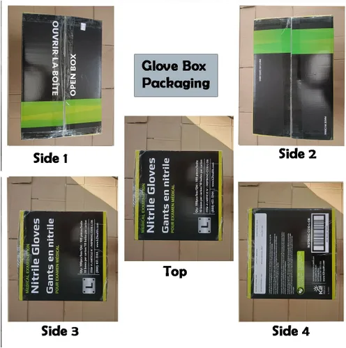 Vista 9 de Inspire 6 or 8 Mil HEAVY DUTY Stretch Nitrile Black Gloves Disposable Latex Free