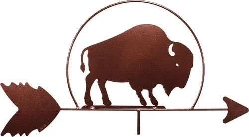 Vista 4 de SWEN Products Veleta Bison Buffalo (montaje ajustable incluido)