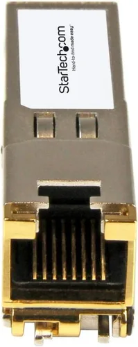 Vista 2 de StarTech.com Brocade E1MG-TX - Módulo SFP compatible con 1000BASE-T - SFP a RJ45 Cat6/Cat5e - 1GE Gigabit Ethernet SFP - RJ-45 328.1 ft