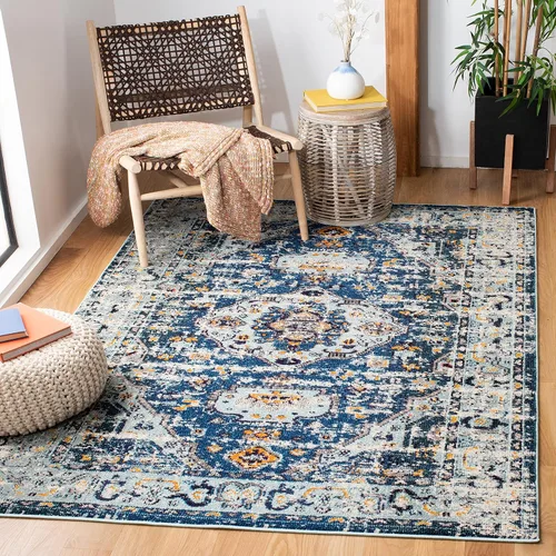 Vista 19 de SAFAVIEH Madison Collection - Alfombra de pasillo de 2 pies 2 pulgadas x 8 pies, color salvia y marfil, diseño bohemio oriental envejecido,