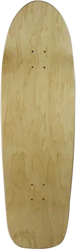 Vista 2 de Moose Old School - Tabla de monopatín (10 x 33 pulgadas, natural)