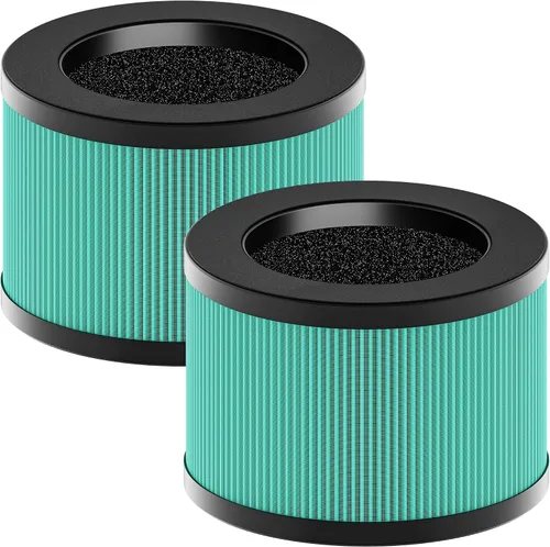 Vista 14 de MK01 y MK06 - Filtro de repuesto True HEPA compatible con purificador de aire Aroeve MK01, MK06, ToLife TZ-K1 y Kloudi DH-JH01, versión estándar