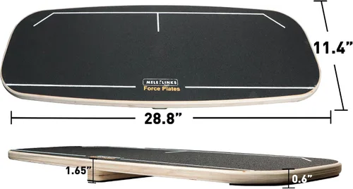 Vista 6 de Placa de presión de golf, ayuda de entrenamiento de golf para práctica en interiores, tabla de equilibrio de cambio de peso, entrenador de swing