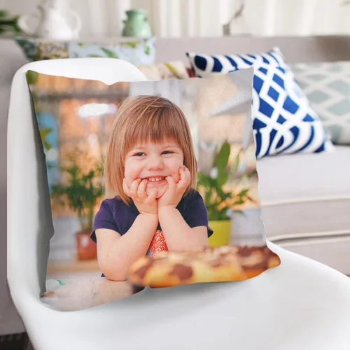 Vista 5 de Edredón de almohada con foto personalizada, almohada personalizada de doble uso, funda de almohada personalizada con imagen, almohadas decorativas