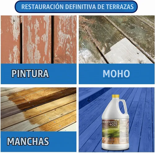 Vista 5 de DeckGeneral 4021 Pelacables profesionales para manchas y 1 galón