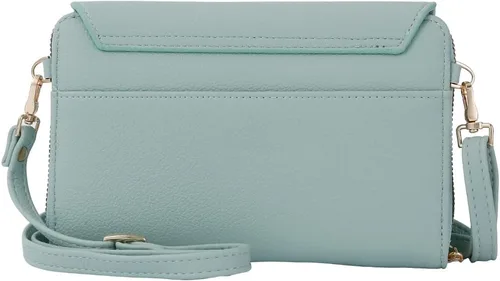 Vista 2 de EVVE Bolso bandolera pequeño para mujer, cartera para teléfono celular con múltiples ranuras para tarjetas