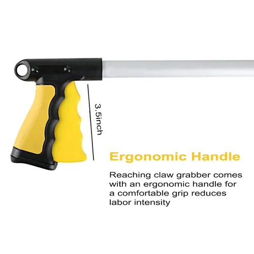 Vista 4 de Rely2016 - Herramienta de recogida de agarrador de alcance, extensor plegable de 32 pulgadas, ayuda de movilidad de alcance de brazo largo