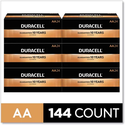 Vista 2 de Duracell MN1500BKD - Batería alcalina con Duralock, tamaño Aa, forma (paquete de 144)