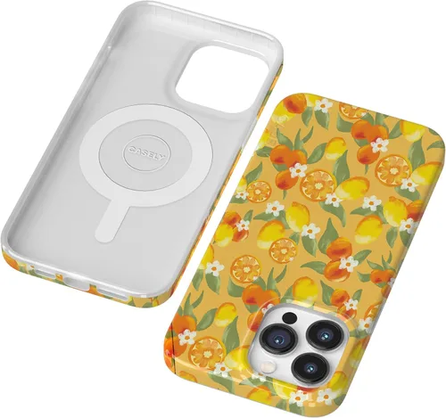 Vista 3 de Funda para iPhone 14 Pro Casely Compatible con MagSafe Positano Funda para teléfono Dippin' Daisy's Italian Coast