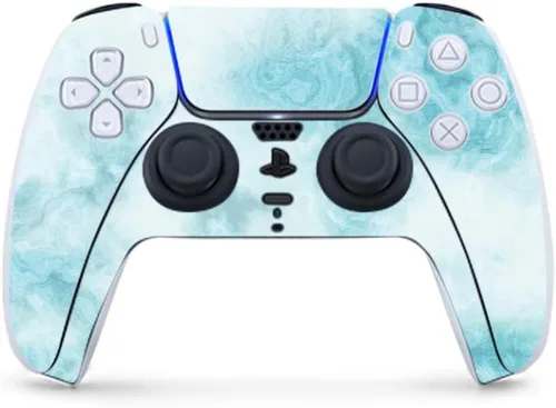 Vista 6 de MightySkins - Skin de juegos para PS5 y Playstation 5 Controller - Mármol tailandés Envoltura protectora de vid Fácil de aplicar y cambiar