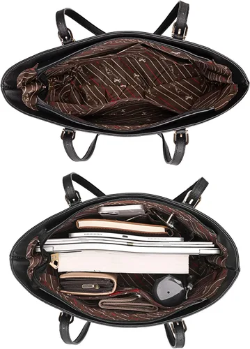 Vista 5 de Montana West Monederos y bolsos para mujer, juego de 3 piezas de bolso y cartera