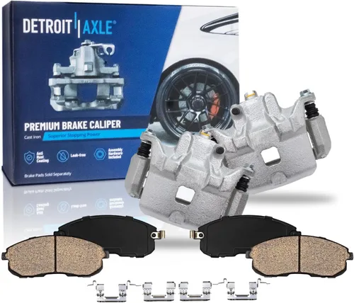 Vista 34 de Detroit Axle - Pastillas de freno traseras para Toyota Prius 2012-2015 Prius Plug-In 2017-2018 Corolla iM 2016 Sion iM 2011-2017 Lexus CT200h