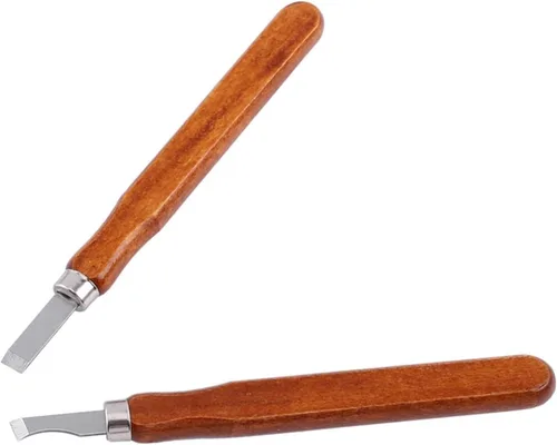 Vista 5 de XiBany Juego de cuchillos de corte de madera de 12 uds., cinceles de tallado de madera a mano para carpintería, herramientas de bricolaje