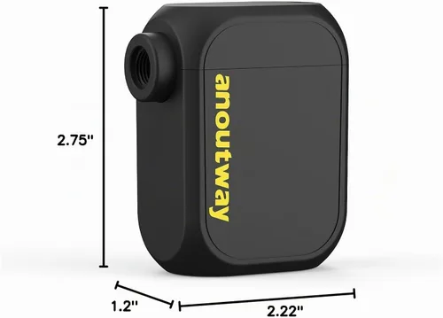 Vista 9 de Bike Pump with Gauge Mini Electric 120PSI Portable AT1 PRO