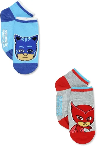 Vista 6 de PJ Masks Paquete de 6 calcetines de agarre para niños pequeños