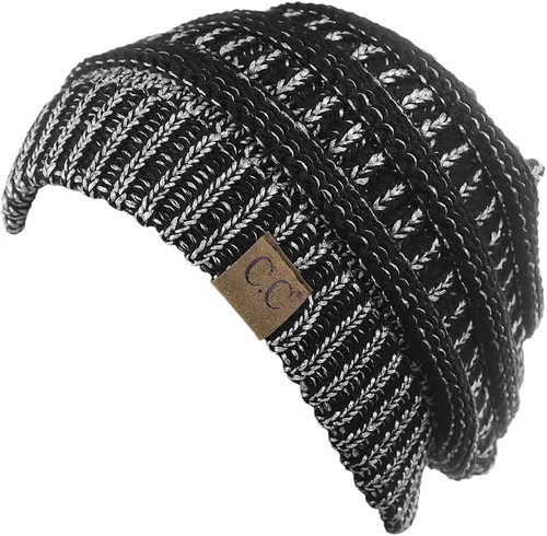 Vista 553 de C.C Trendy Warm Chunky Soft Stretch Cable Knit Beanie