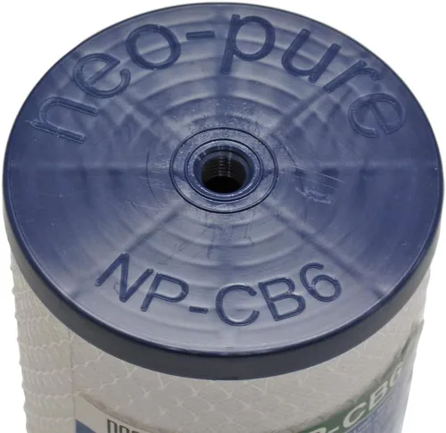 Vista 7 de Cartucho de repuesto CB6 compatible por Neo-Pure (paquete de 3) Filtración de alta eficiencia para agua limpia Compatible con sistemas CB6